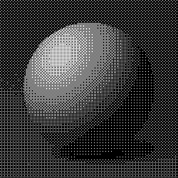 Bayer 4×4 dithering preview